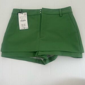 Zara Green Women's Skort